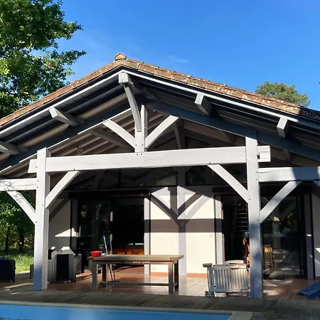 Maison Dans Les Landes Avec Piscine Holiday home Trensacq